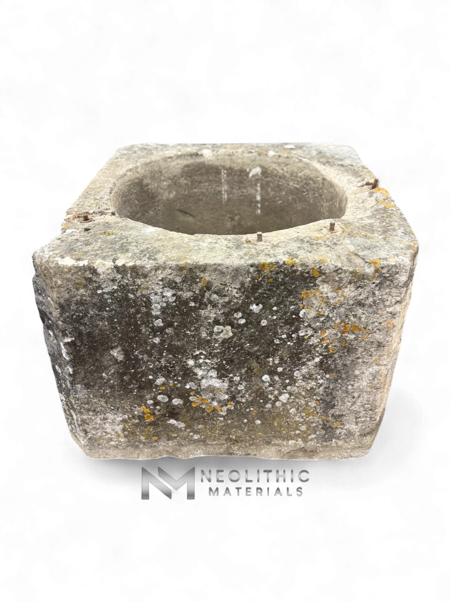 French Antique 19th Century Limestone Well Head - Image 1